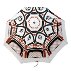 Traditional Northwest Coast Native Art Folding Umbrellas by Sapixe