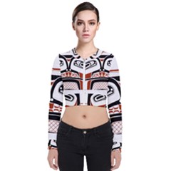 Traditional Northwest Coast Native Art Bomber Jacket