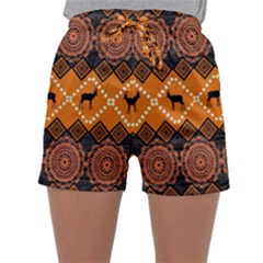 Traditiona  Patterns And African Patterns Sleepwear Shorts