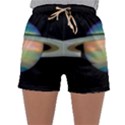 True Color Variety Of The Planet Saturn Sleepwear Shorts View1