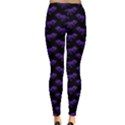 Dinosaur Skeleton Leggings (Purple/Black) View2