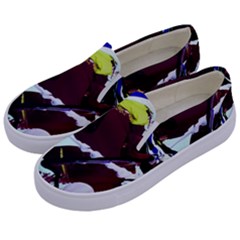 Immediate Attraction 9 Kids  Canvas Slip Ons by bestdesignintheworld