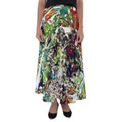 April   Birds Of Paradise 5 Flared Maxi Skirt by bestdesignintheworld