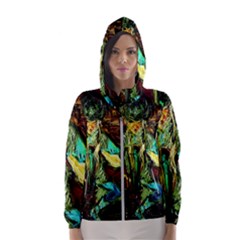 Girl In The Bar Hooded Wind Breaker (women) by bestdesignintheworld