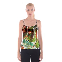 April   Birds Of Paradise Spaghetti Strap Top by bestdesignintheworld