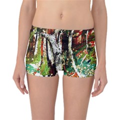 April   Birds Of Paradise Boyleg Bikini Bottoms by bestdesignintheworld