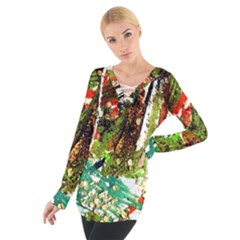 April   Birds Of Paradise Tie Up Tee by bestdesignintheworld