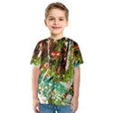 April   Birds Of Paradise Kids  Sport Mesh Tee View1