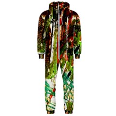 April   Birds Of Paradise Hooded Jumpsuit (men)  by bestdesignintheworld