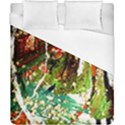 April   Birds Of Paradise Duvet Cover (California King Size) View1