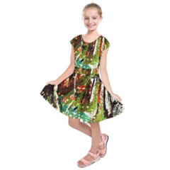 April   Birds Of Paradise Kids  Short Sleeve Dress by bestdesignintheworld