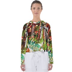 April   Birds Of Paradise Women s Slouchy Sweat