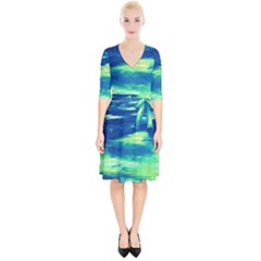 Sky Is The Limit Wrap Up Cocktail Dress by bestdesignintheworld