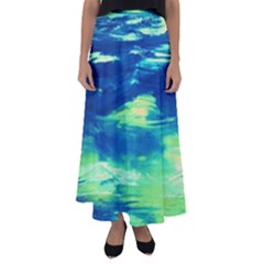 Sky Is The Limit Flared Maxi Skirt