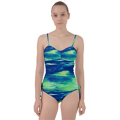 Sky Is The Limit Sweetheart Tankini Set