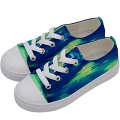 Sky Is The Limit Kids  Low Top Canvas Sneakers by bestdesignintheworld