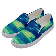 Sky Is The Limit Men s Canvas Slip Ons by bestdesignintheworld