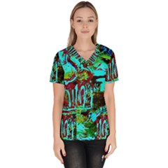 Monastery Estate Scrub Top by bestdesignintheworld