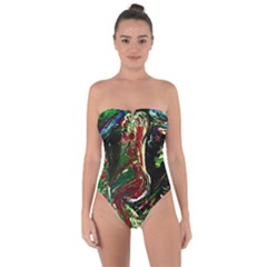 Moon Sonate Tie Back One Piece Swimsuit by bestdesignintheworld