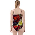 red sun in the mountain Cut Out Top Tankini Set View2