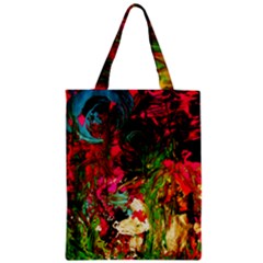 Sunset At The Footage Of Fudjiyama Zipper Classic Tote Bag by bestdesignintheworld