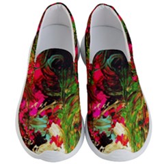 Sunset At The Footage Of Fudjiyama Men s Lightweight Slip Ons by bestdesignintheworld