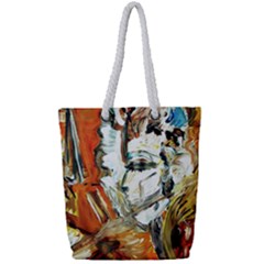 Athena Full Print Rope Handle Tote (small)