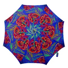 Dscf1376 -red Poppies Hook Handle Umbrellas (large) by bestdesignintheworld