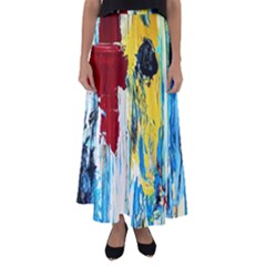 Dscf2250 - Point Of View-part2 Flared Maxi Skirt by bestdesignintheworld