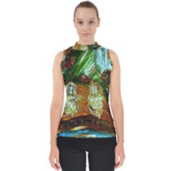 Dscf3179 - Royal Marine And Stone Lions Shell Top by bestdesignintheworld