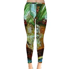 Dscf3179 - Royal Marine And Stone Lions Inside Out Leggings