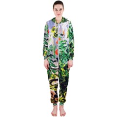 Dscf2188 -- Plant In The Room Hooded Jumpsuit (ladies)  by bestdesignintheworld