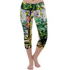 Dscf2188 -- Plant In The Room Capri Yoga Leggings by bestdesignintheworld