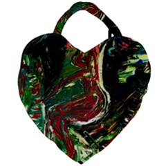 Dscf2240 - Moon Sonate Giant Heart Shaped Tote by bestdesignintheworld