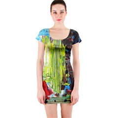 Dscf2262 - Point Of View - Part3 Short Sleeve Bodycon Dress by bestdesignintheworld