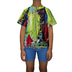 Dscf2262 - Point Of View - Part3 Kids  Short Sleeve Swimwear by bestdesignintheworld