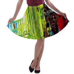 Dscf2262 - Point Of View - Part3 A-line Skater Skirt by bestdesignintheworld