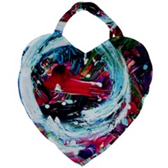 Dscf2356 - Red Aierplane Giant Heart Shaped Tote by bestdesignintheworld