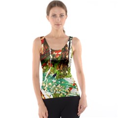 April -    Birds Of Paradise Tank Top by bestdesignintheworld