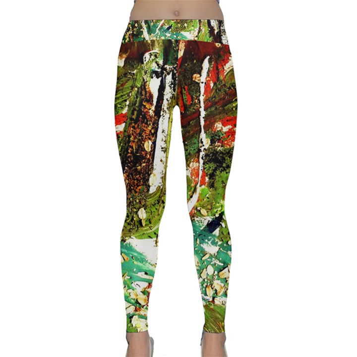 April -    Birds Of Paradise Classic Yoga Leggings