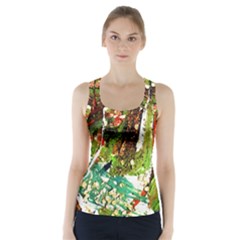 April -    Birds Of Paradise Racer Back Sports Top by bestdesignintheworld