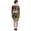 April -    Birds Of Paradise Long Sleeve Crop Top & Bodycon Skirt Set View2