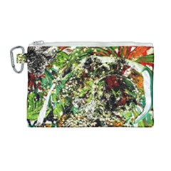 April   Birds Of Paradise 5 Canvas Cosmetic Bag (large) by bestdesignintheworld