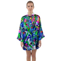 Dscf1656 - Surfers Boards Long Sleeve Kimono Robe by bestdesignintheworld