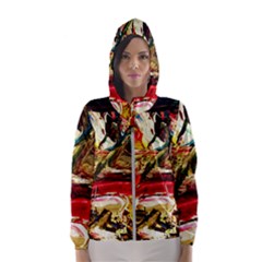 Dscf2283 - Mountain Landscape Hooded Wind Breaker (women) by bestdesignintheworld