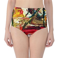 Dscf2283 - Mountain Landscape High-waist Bikini Bottoms by bestdesignintheworld