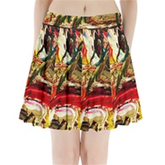 Dscf2283 - Mountain Landscape Pleated Mini Skirt by bestdesignintheworld