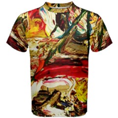 Dscf2283 - Mountain Landscape Men s Cotton Tee by bestdesignintheworld