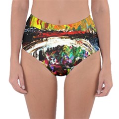 Dscf2599 - Moon In Carribean Reversible High-waist Bikini Bottoms