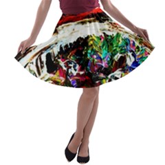 Dscf2599 - Moon In Carribean A-line Skater Skirt by bestdesignintheworld